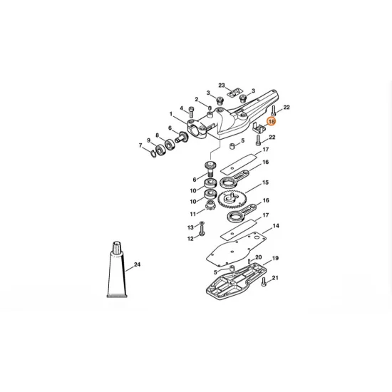 STIHL  Uszczelka 4230 649 0305